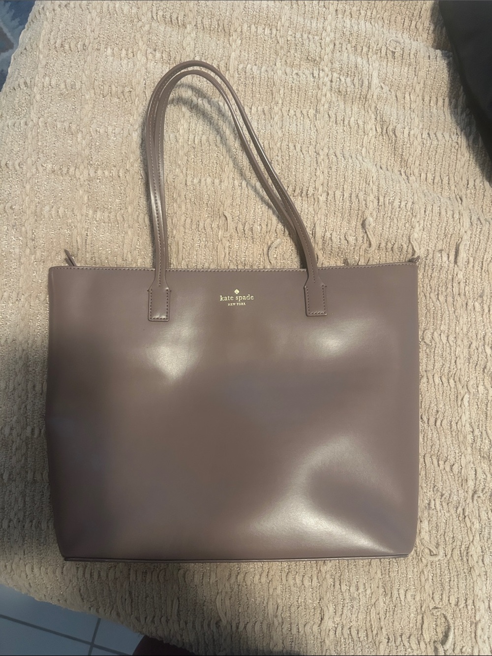 kate spade Mauve Leather Tote